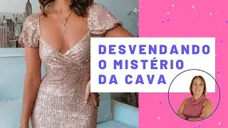 Modelagem de Vestido Com Manga Sem Ombro