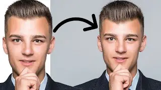 How to Increase Forehead Hair in Photoshop | Easy Photo Editing Tutorial