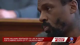 Iowa man convicted in stabbing death of Nebraska priest sentenced to prison