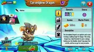 CursedGlow Dragon - Dragon City