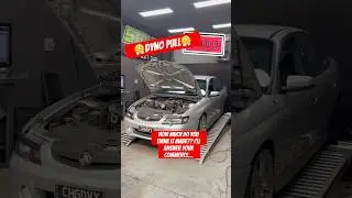 Dyno Run Gone Crazy &ndash; Supercharged L67 Commodore Pull #dyno #carshorts #holden #amirkhanvoice