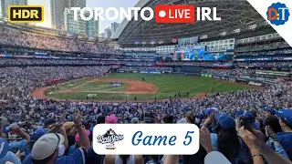 (HDR) Toronto LIVE IRL: Blue Jays vs Dodgers Game 5 official Watch Party