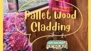 Cladding, Staining With Coffee and Turning Planed and Ready Wood into Rustic Rough Sawn Wood