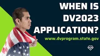 When is the DV2023 Lottery Application? #dvlottery #greencard #immigrant #visa #dvprogram #usa