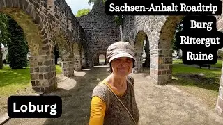 Vlog 295 Loburg &bull; Stadtrundgang &bull; Burg, Torturm, Barby Caf&eacute; &bull; Schlafplatz Burg, Sachsen Anhalt