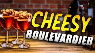 Cheese and Popcorn in a Boulevardier Twist - It Works!