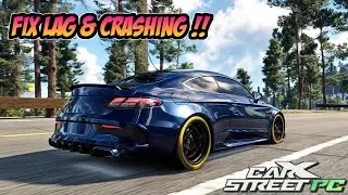 Как устранить задержку и получить максимальный (60) FPS в CarX Street для ПК и мобильных устройств