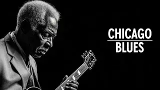Soulful Blues Guitar Chill | Chicago Night Music