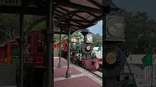 🚂 First Ride At Magic Kingdom #magickingdom #train #shorts #shortsfeed #shortvideo #disneyworld