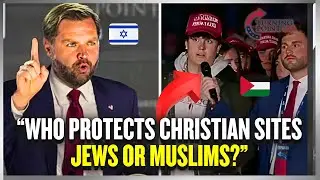 Джей Ди Вэнс опровергает прохамасовскую ложь в TPUSA, а затем встает на сторону Израиля!