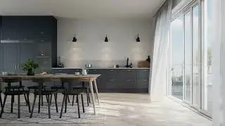 The Envise Kitchen, example of a moving still image