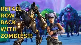 FORTNITE RAGE QUIT RETAIL RETURNS WITH ZOMBIES