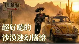 🌵 墨西哥沙漠迷幻搖滾🏜️｜Mexican Desert Psychedelic Rock 🎸獨處・放空・夜間駕駛・情緒整理的背景音樂 🎧