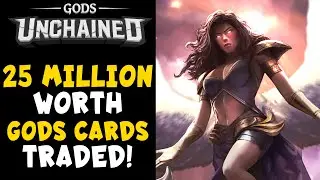 $25 Million in GODS Unchained Cards Traded in 2021 on Immutable X $GODS $IMX