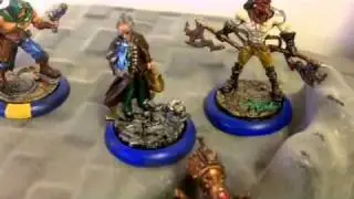 Malifaux Wyrd Miniatures Army Showcase painted Knightfall Games.mp4