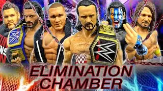 WWE ELIMINATION CHAMBER 2021 PREDICTIONS! WWE FIGURES!