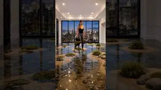 Custom epoxy island shower #epoxy #shower #diy