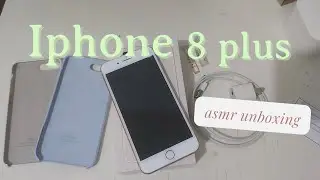 Iphone 8 plus in 2024 ✨ asmr unboxing