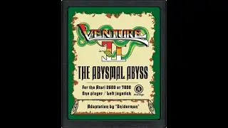 Venture 2 The Abysmal Abyss (Atari 2600) (Emulated) (B Mode) (3,500)