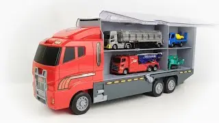 トミカ☆トミカのミニカーを開封しチェックしてコンボイへ収納します。過去動画まとめ