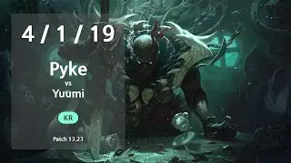 Pyke Support vs Yuumi - KR Master Patch 13.23