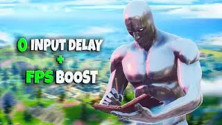 How To Get 0 Input Delay on Controller *Full Tutorial* (FPS BOOST + INSTANT EDITS)