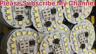 सबसे सस्ता LED बल्बCheapest LED Bulb & Raw Material | LED Light High brightness|खराब DOB लाइट जलाए