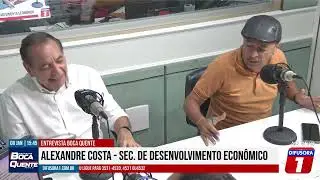 Entrevista com o secret&aacute;rio de desenvolvimento econ&ocirc;mico de Cajazeiras, Alexandre Costa.
