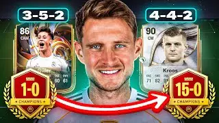 15-0 mit 15 Formationen?!