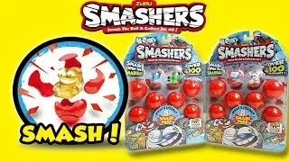 SMASHERS  8 PACKS SPORTS EDITION - UNBOX & SMASH OPEN | Little Kelly & Friends ToysReview for Kids