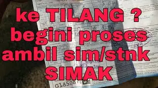 proses pengambilan Tilang sim/stnk di kejaksaan (mending tekat biar gak antri panjang)