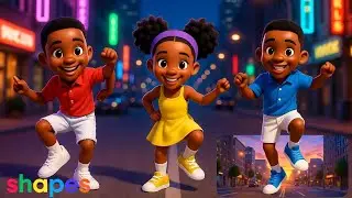 OLU”s shapes dance song| kids education #kidssongs #kidsvideo #kidslearning 