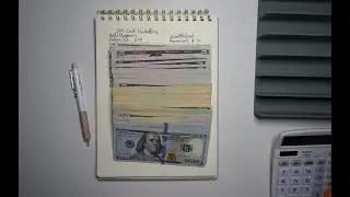 January 2026 🎉 Cash Unstuffing & Condensing | $2700+ Back to the Bank