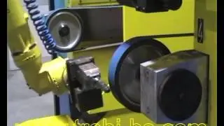 Schleifroboter f&uuml;r komplexe Geometrien - roboter-bearbeitung.de