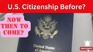 USA Citizenship Before #immigration #citizenship #money  @IslandVibes24