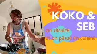 On r&eacute;colte et on cuisine... Epinards, pois, fenouil et plancha