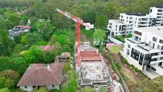 Dji mavic mini  job site footage