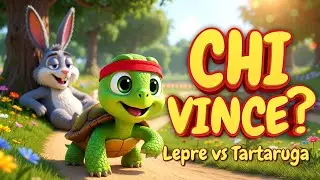 La Lepre e la Tartaruga: Favola di Esopo per Bambini 🐢