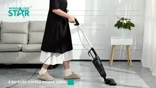 2-in-1 Vacuum Cleaner | Stick & Handheld, 600W Powerful Suction