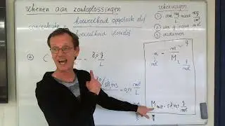 Concentratie berekeningen havo scheikunde