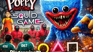 POPPY PLAYTIME WITH HUGGY WUGGY IN SQUID GAME 🔴 RED LIGHT 🟢 GREEN LIGHT DON'T RUN AND DIE RUNNING