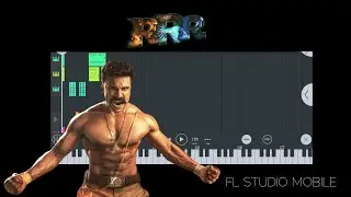 RRR BGM IN FL STUDIO MOBILE PIANO TUTORIAL