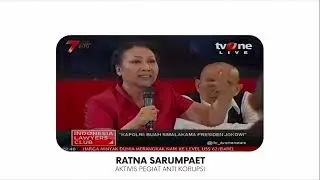 MELEDAK-LEDAK! Ratna Sarumpaet Damprat Presiden dan Anggota DPR di ILC!