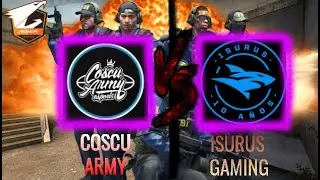 COSCU Army vs ISURUS Gaming con TS decider AORUS map 1