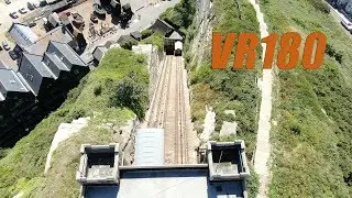 Hastings East Hill Lift Railway in 5.7K VR180