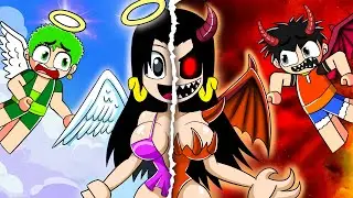 99 Nights In The Forest: Playing as ANGEL or DEVIL! Roblox Animation