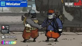 VALIANT HEARTS: THE GREAT WAR на Android | Winlator Ludashi v2.8 | Snapdragon 680 | 4 ГБ оператив...
