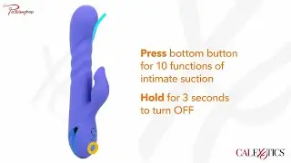 California Dreaming L.A. Love Vibrator | Gentle Suction & Vibration Demo