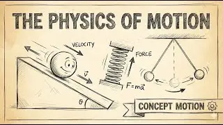 The Physics of Motion: Newton, Vectors & Velocity 🏎️|| ConceptMotion