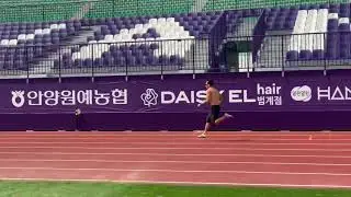 100m Standing start